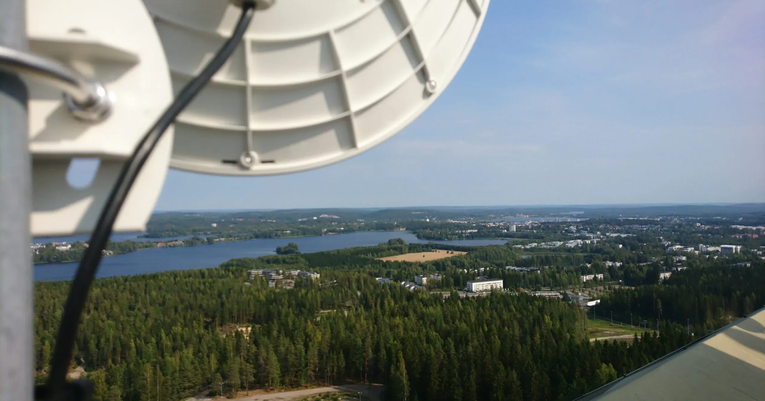Näkymä Laajavuorelta